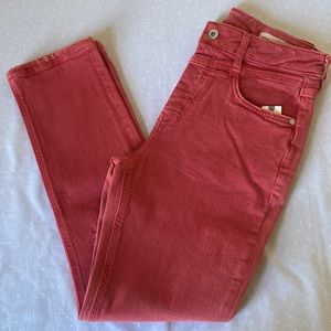Pilcro and The Letterpress High Rise Slim Ankle Jeans Size 28